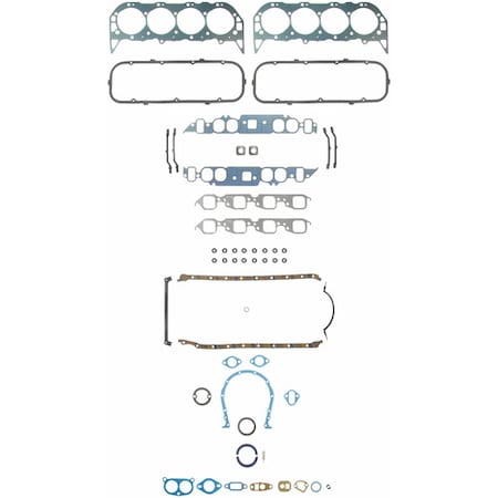 Fel-Pro Chev-Trk/Gmc 36666-89Vc Full Gasket Set, Fs8180Pt-9 FS8180PT-9